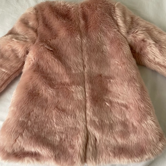 Disney Princess toddler pink fur coat size 3 - Picture 3 of 6